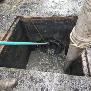 Drain Cleaning and Inspection using CCTV camera