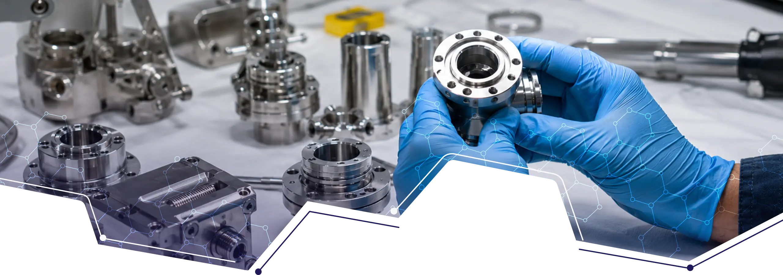 Industrial equipment used for oxygen cleaning and decontamination