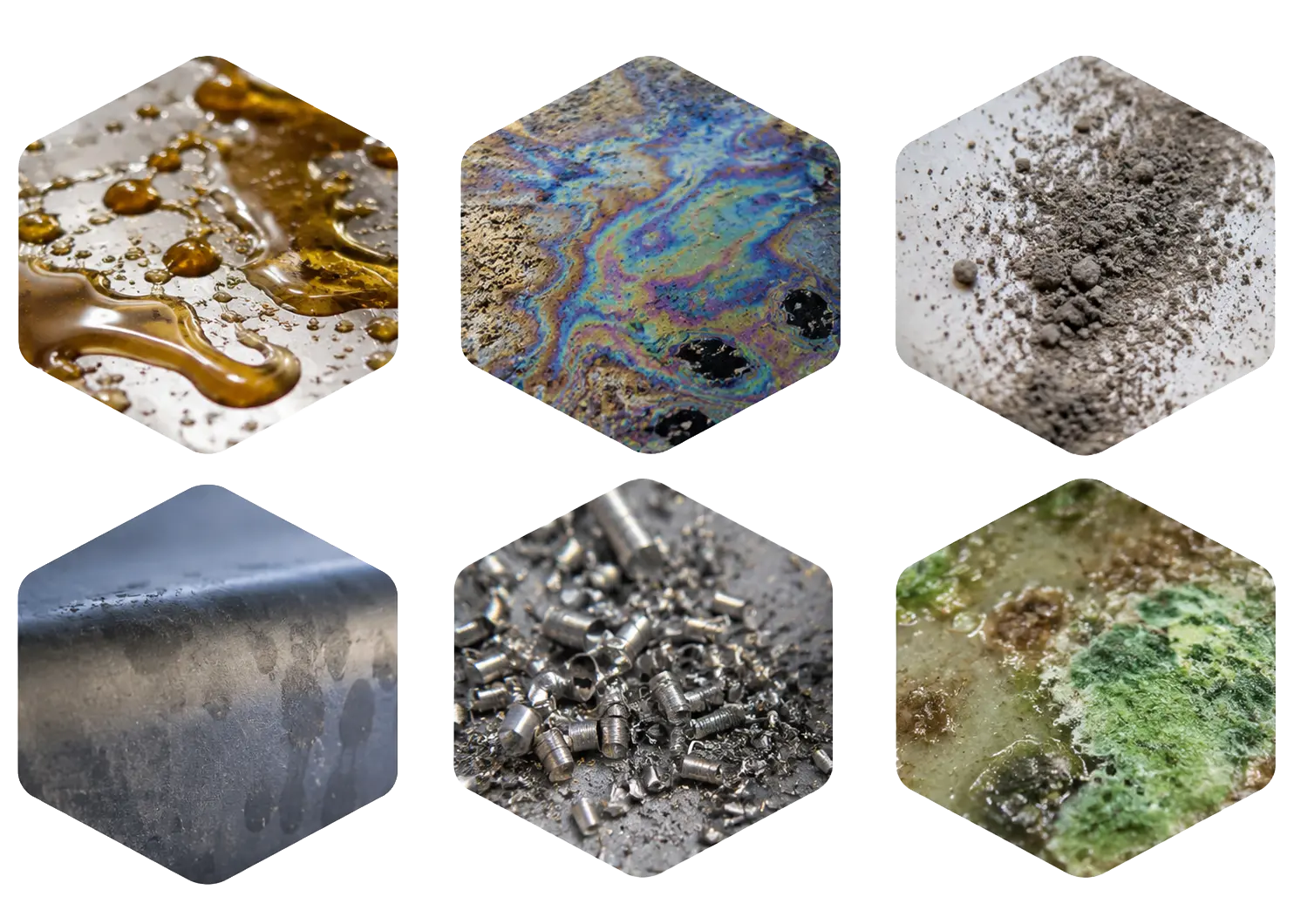 Industrial components associated with oxygen cleaning and contaminant removal